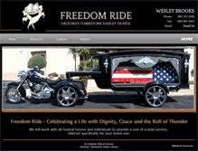 Tablet Screenshot of freedomrideaz.com